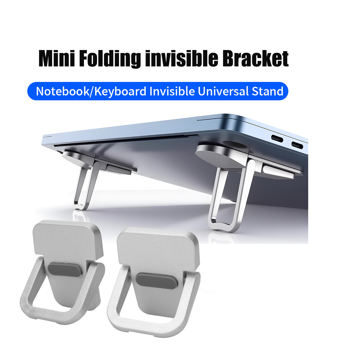 Laptop Stand Foldable - 1 Pair Laptop Stand Mini Portable