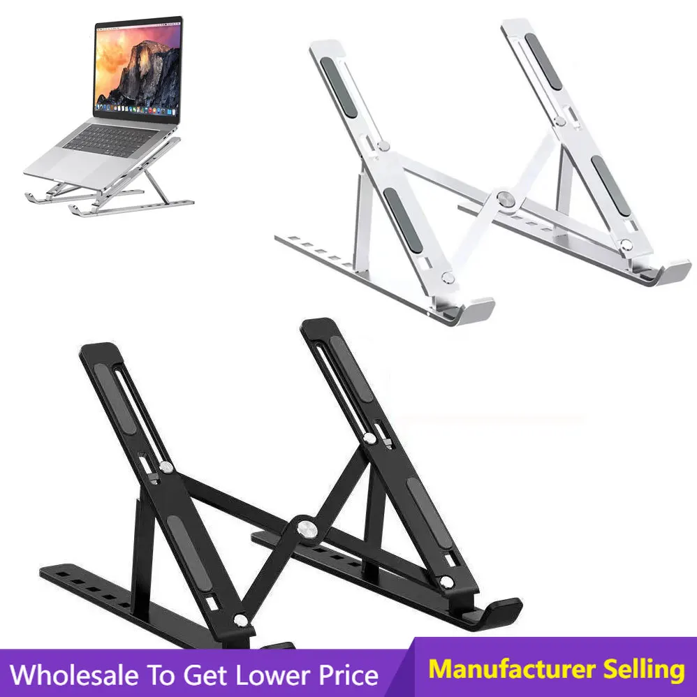 Laptop Stand Foldable - Laptop Stand Aluminum Notebook Support Computer