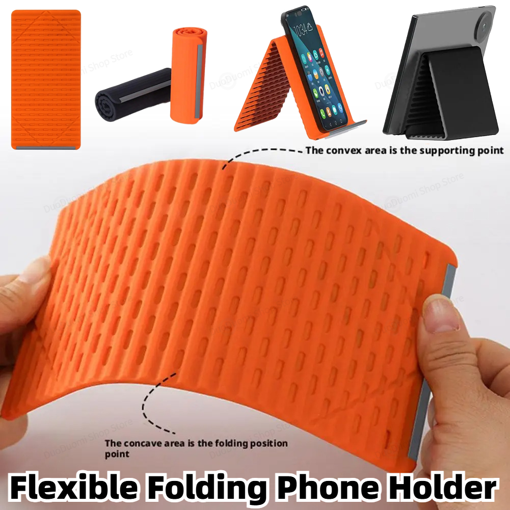 Laptop Stand Foldable - Flexible Folding Phone Holder Creative Foldable