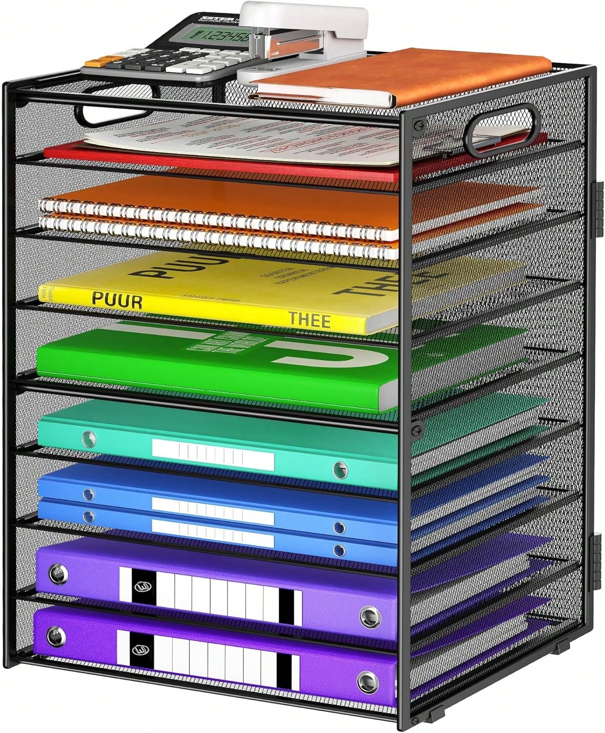 9 Tier Paper Organizer With Ha - Letter Tray Desk recensie en prijs