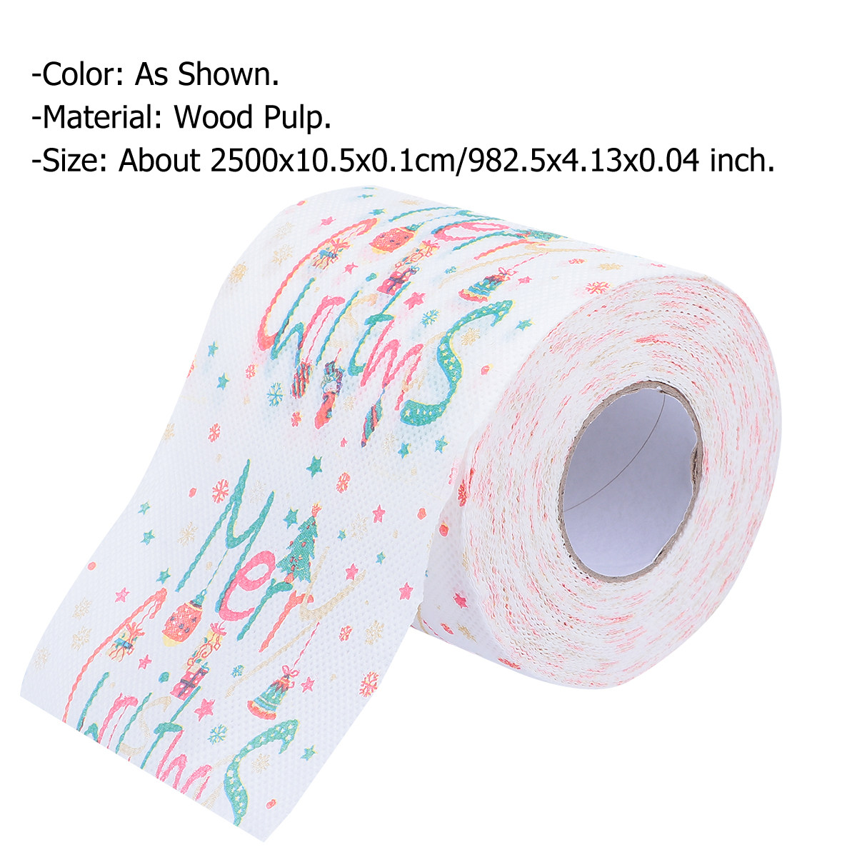 1 Roll Colorful Printed Toilet - Home Office Kitchen recensie en prijs