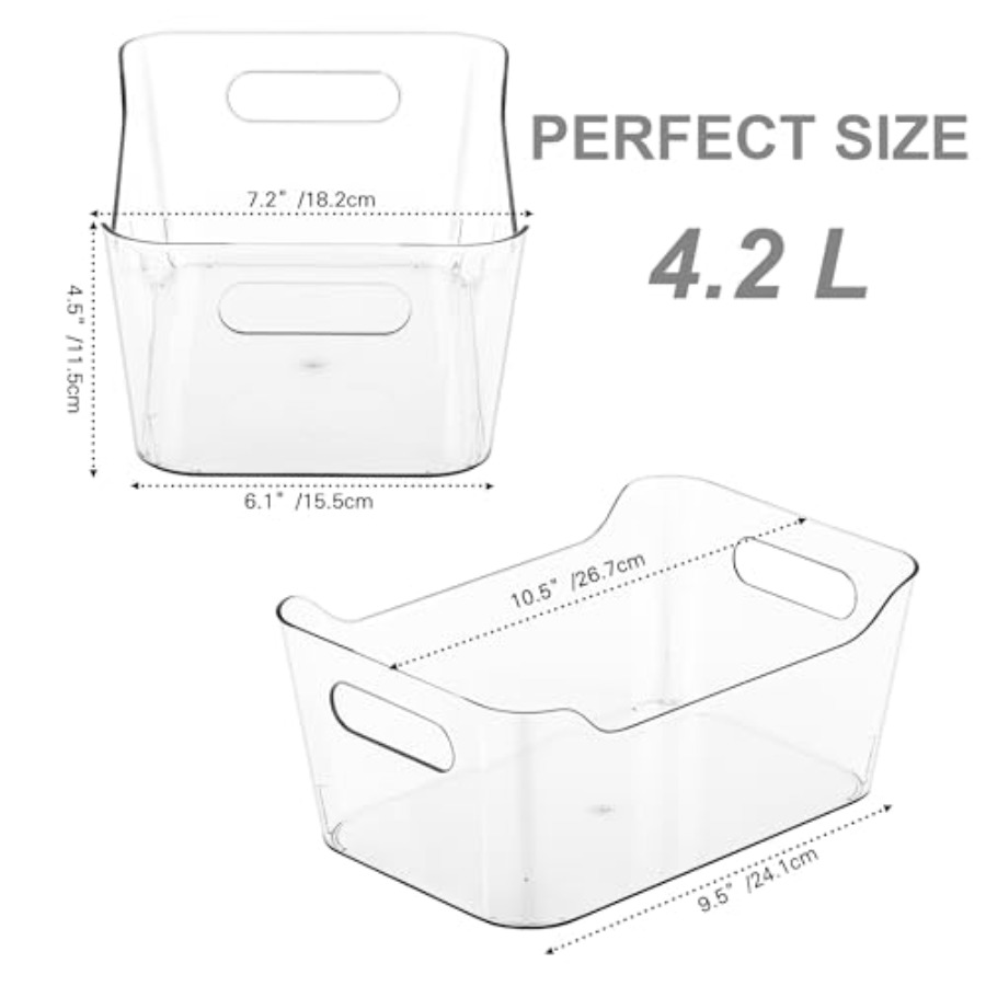 202612 Pack Plastic Storage Bi - Home Office Kitchen recensie en prijs