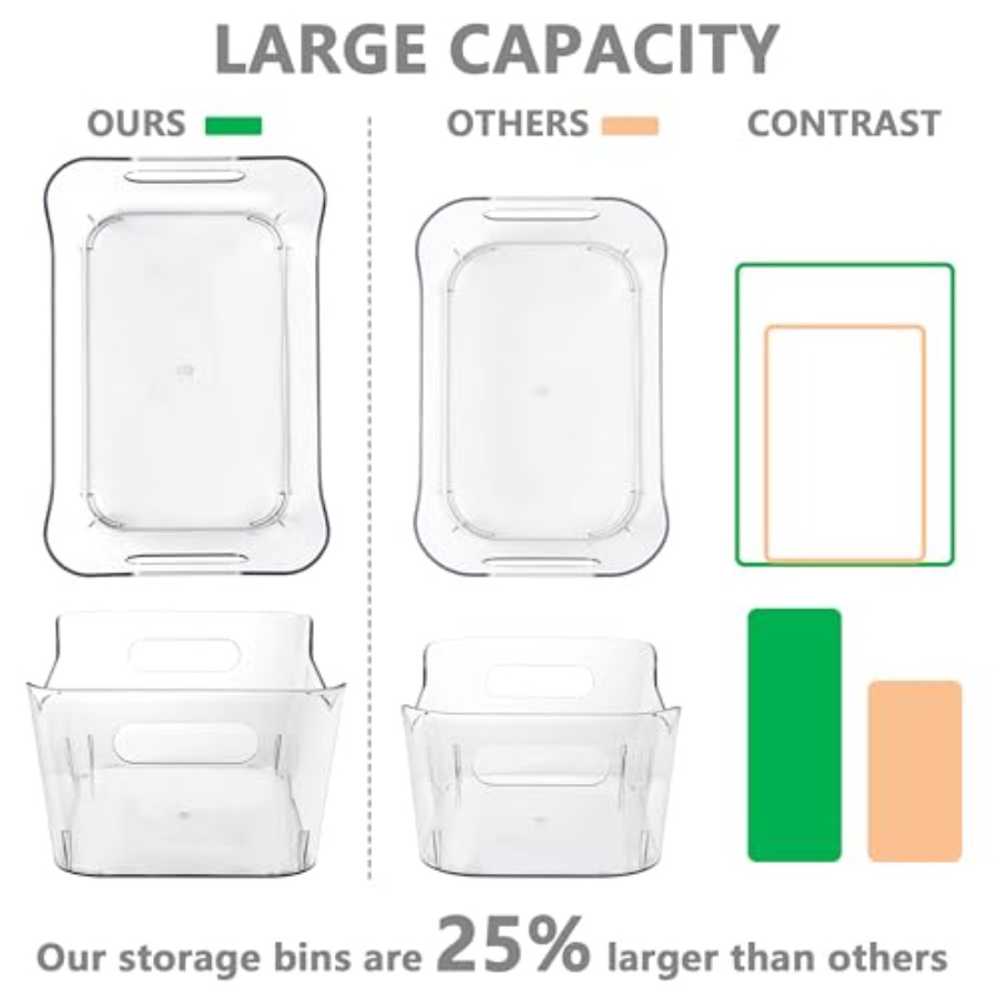 202612 Pack Plastic Storage Bi - Home Office Kitchen recensie en prijs