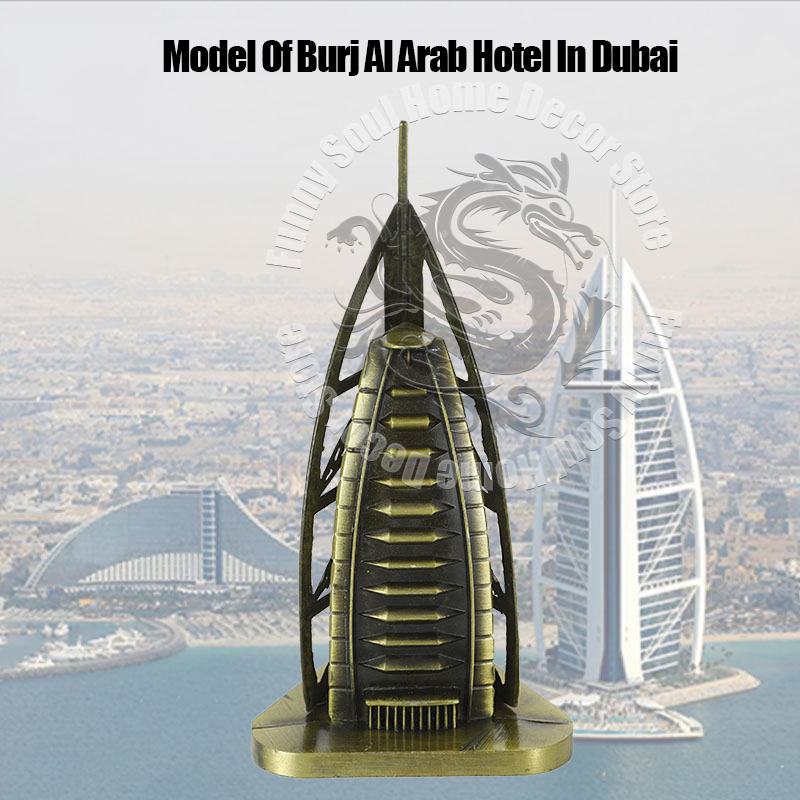 Metal Burj Al Arab Dubai Luxur - Home Office Dubai recensie en prijs