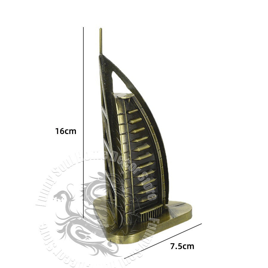 Metal Burj Al Arab Dubai Luxur - Home Office Dubai recensie en prijs