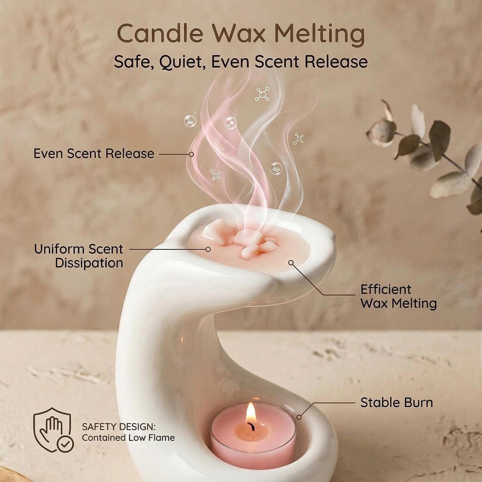 Tealight Wax Melt Warmer Palm  - Home Office Kitchen recensie en prijs