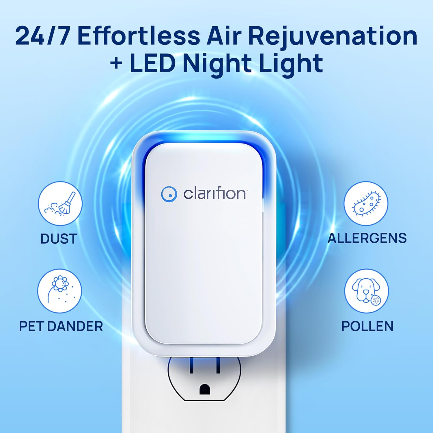 Negative Ion Air Purifier for  - Home Office Kitchen recensie en prijs
