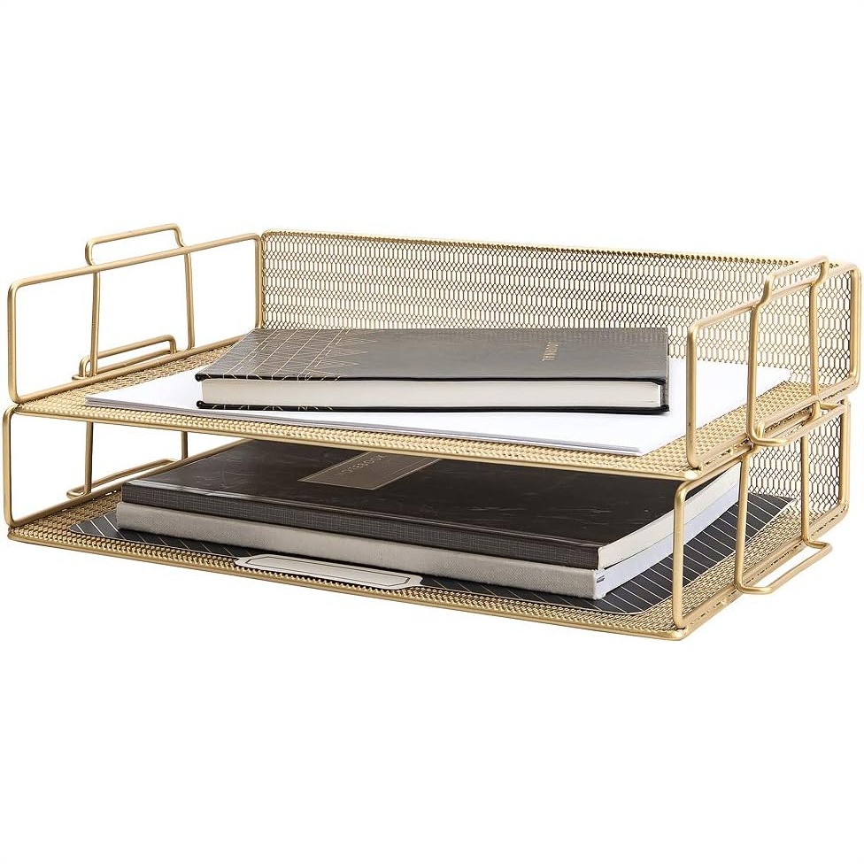 Stackable Desk Organizer with  - Letter Tray Desk recensie en prijs