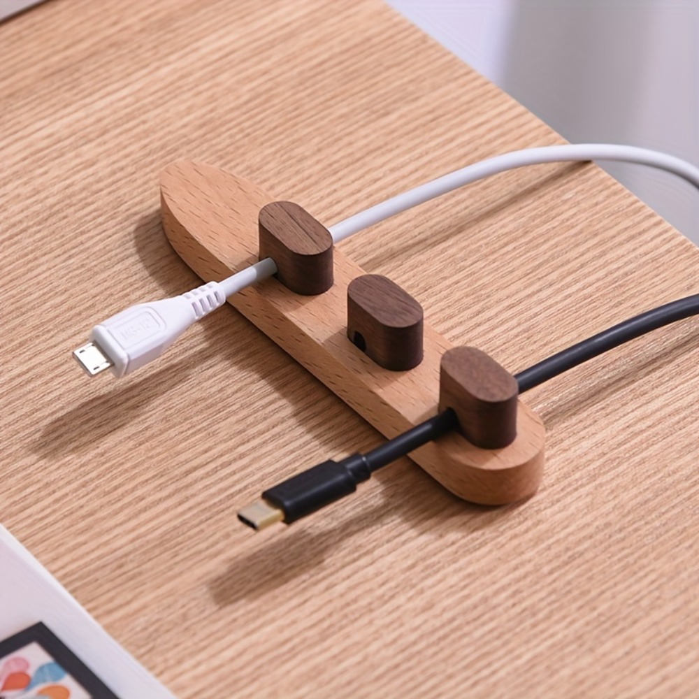 Wooden Cable Organizer Adhesiv - Cable Management Box recensie en prijs