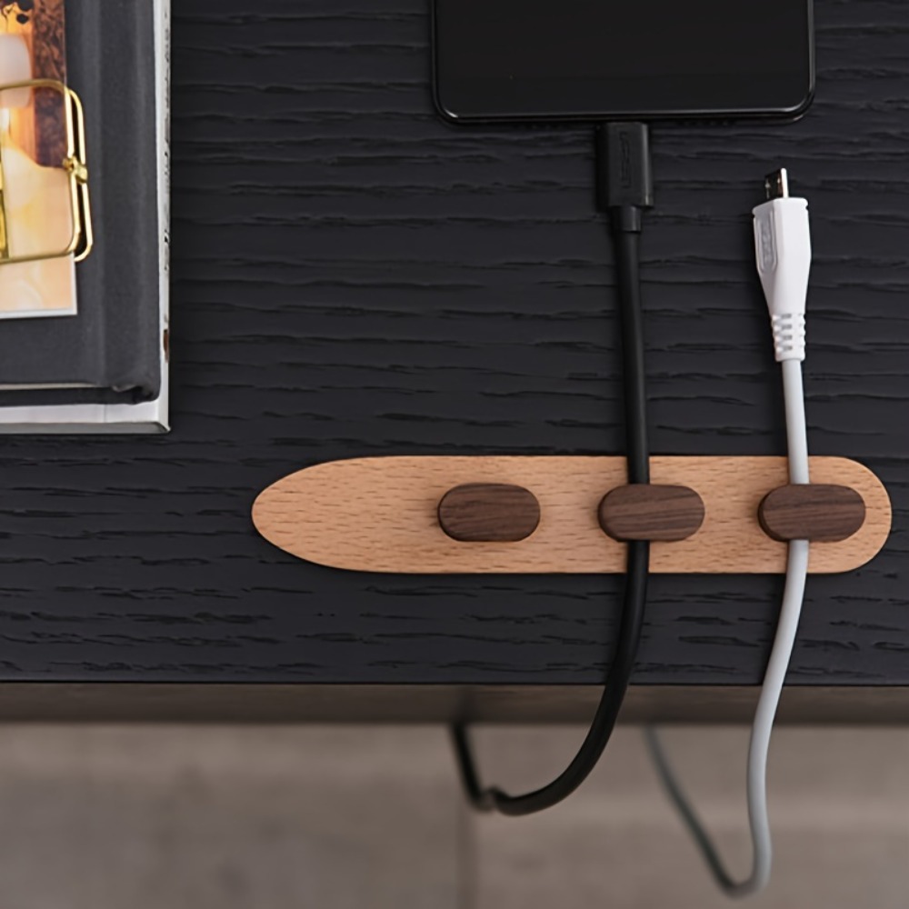 Wooden Cable Organizer Adhesiv - Cable Management Box recensie en prijs