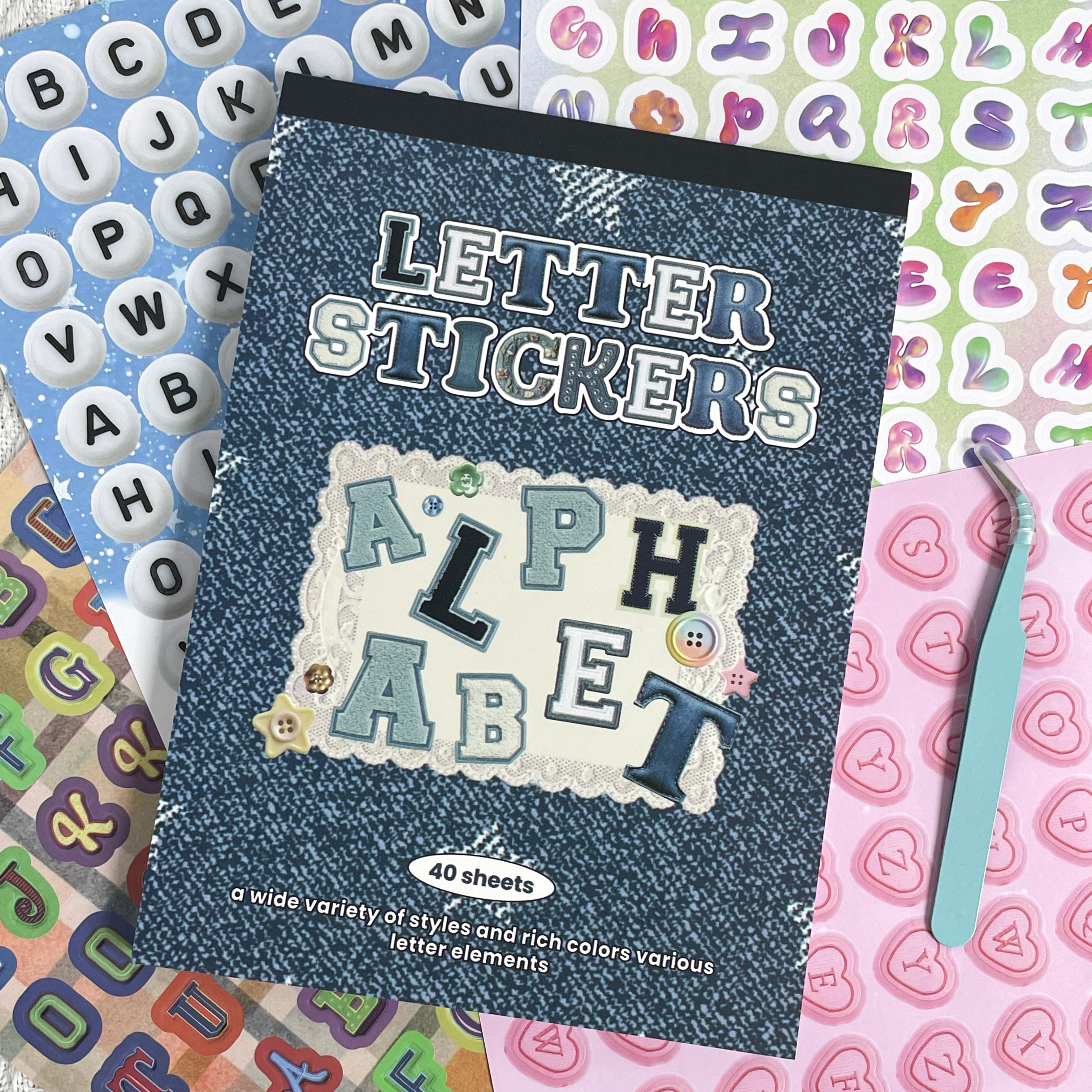 Random Cover Letter Sticker Bo - Letter Tray Desk recensie en prijs