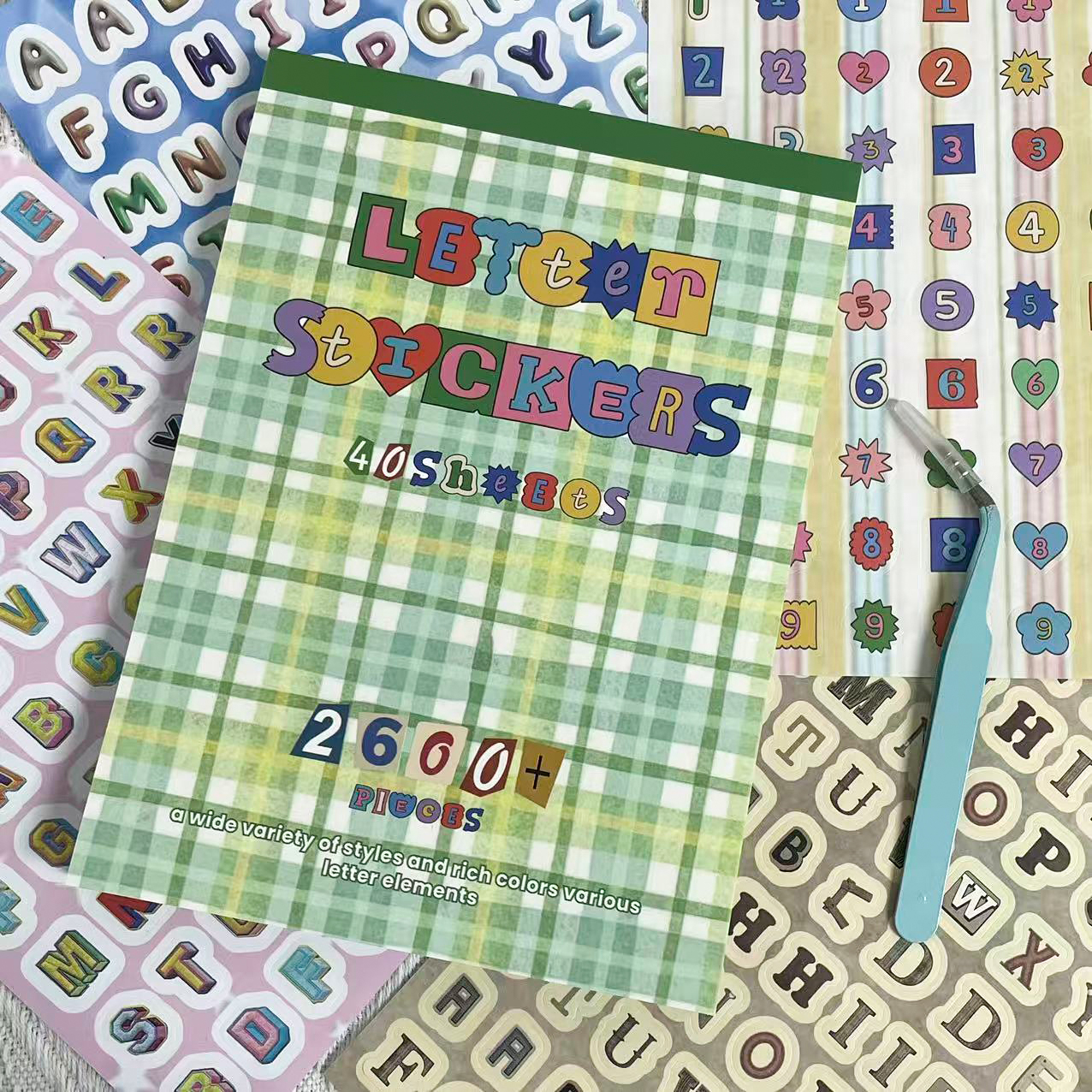 Random Cover Letter Sticker Bo - Letter Tray Desk recensie en prijs