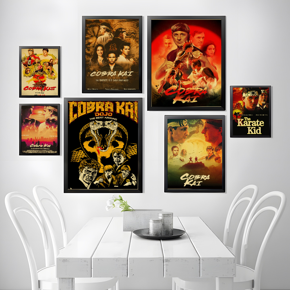 C-Cobra Kai Vintage Tv Series  - Home Office And Tv Room Ideas recensie en prijs