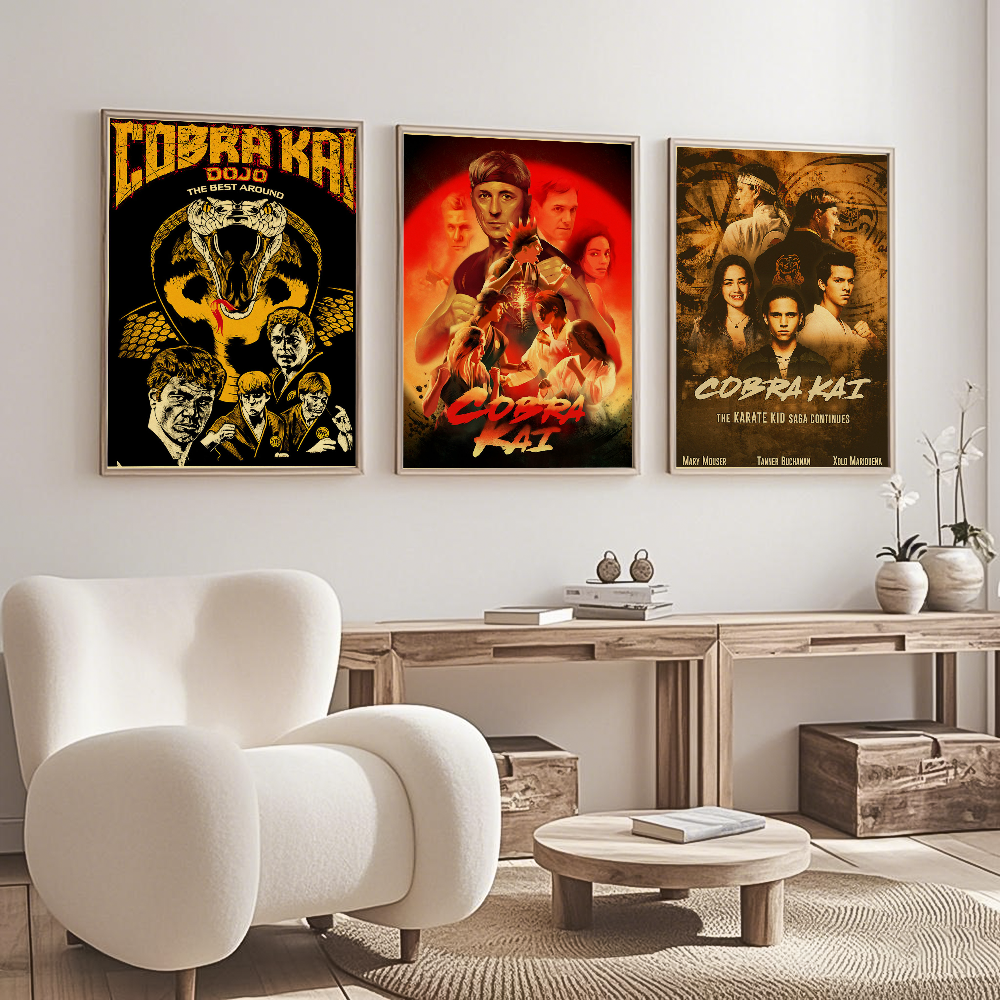 C-Cobra Kai Vintage Tv Series  - Home Office And Tv Room Ideas recensie en prijs