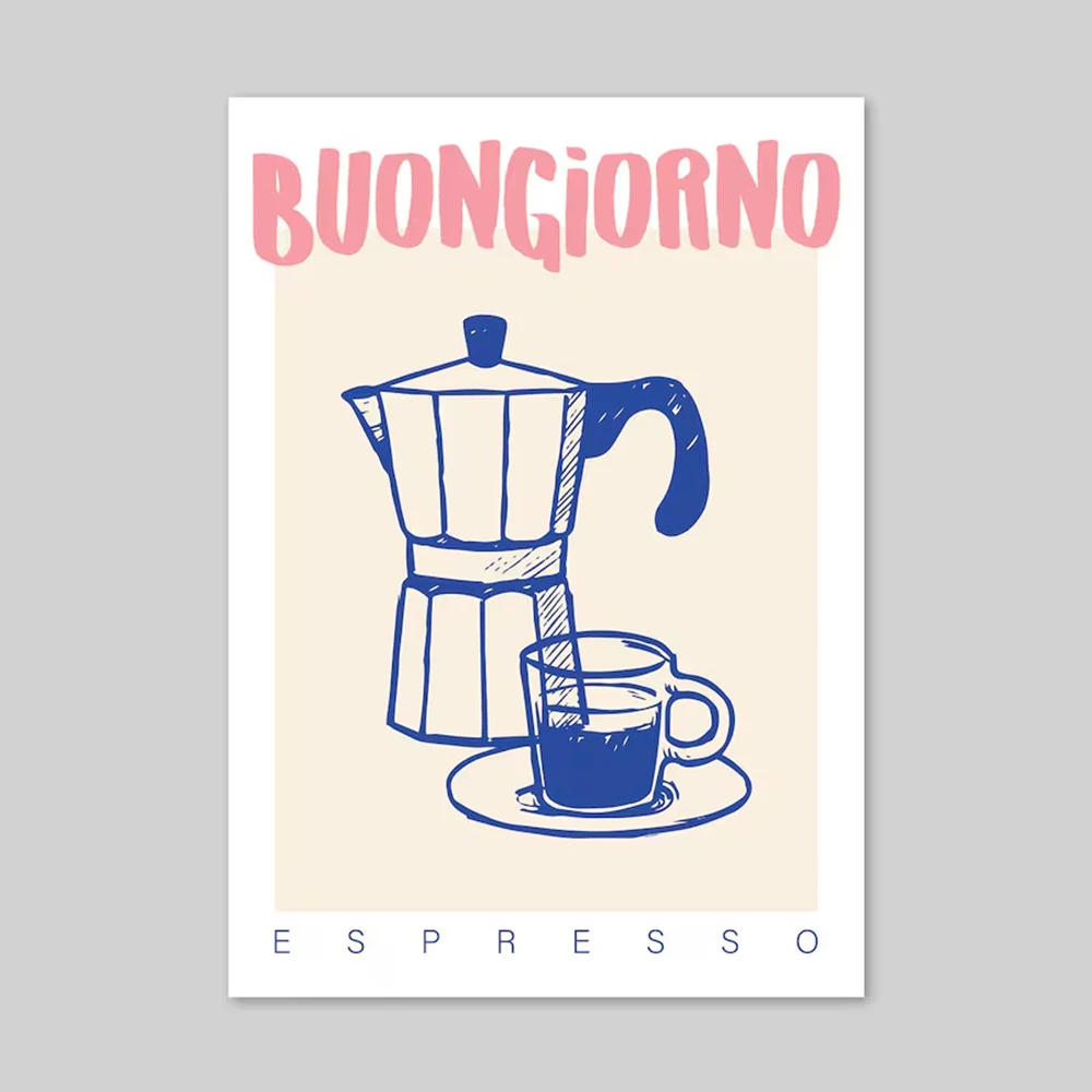 Modern Coffee Espresso Wall Ar - Home Office Kitchen recensie en prijs