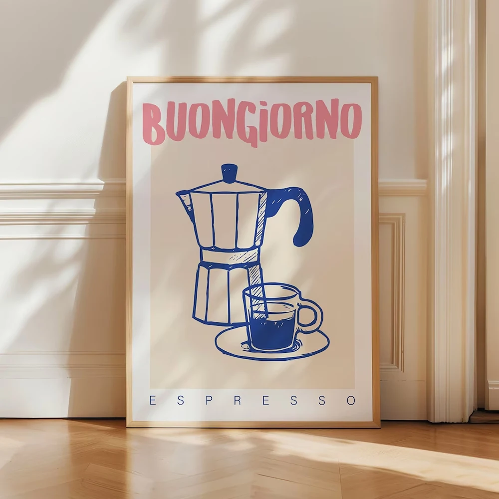 Modern Coffee Espresso Wall Ar - Home Office Kitchen recensie en prijs