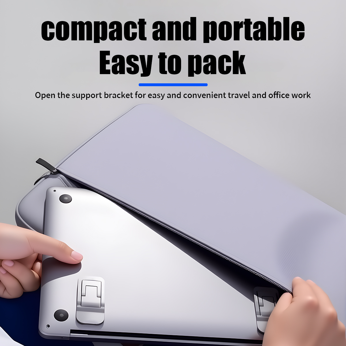 1 Pair Laptop Stand Mini Porta - Laptop Stand Foldable recensie en prijs