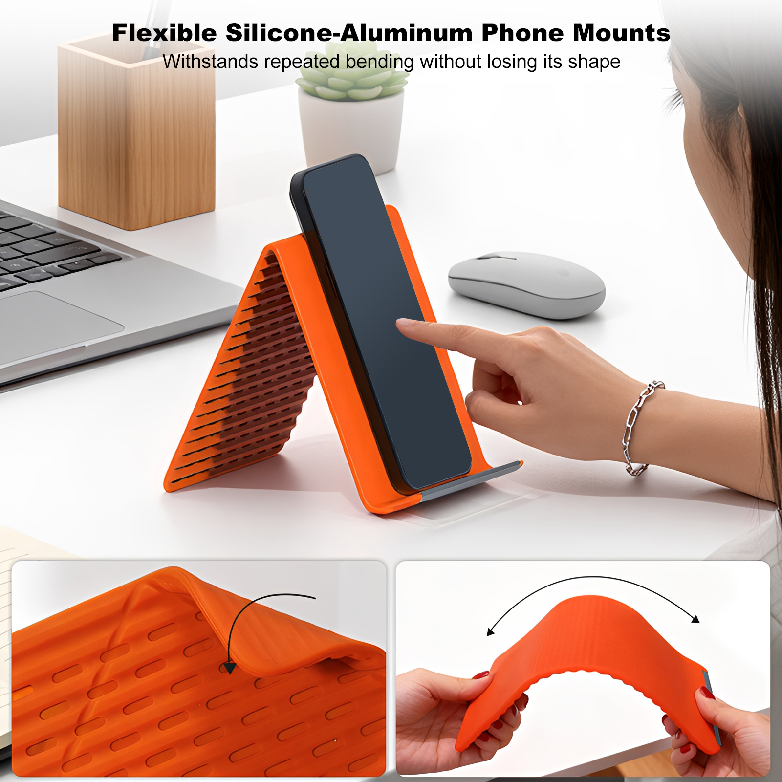 Silicone Adjustable Angle Phon - Laptop Stand Foldable recensie en prijs