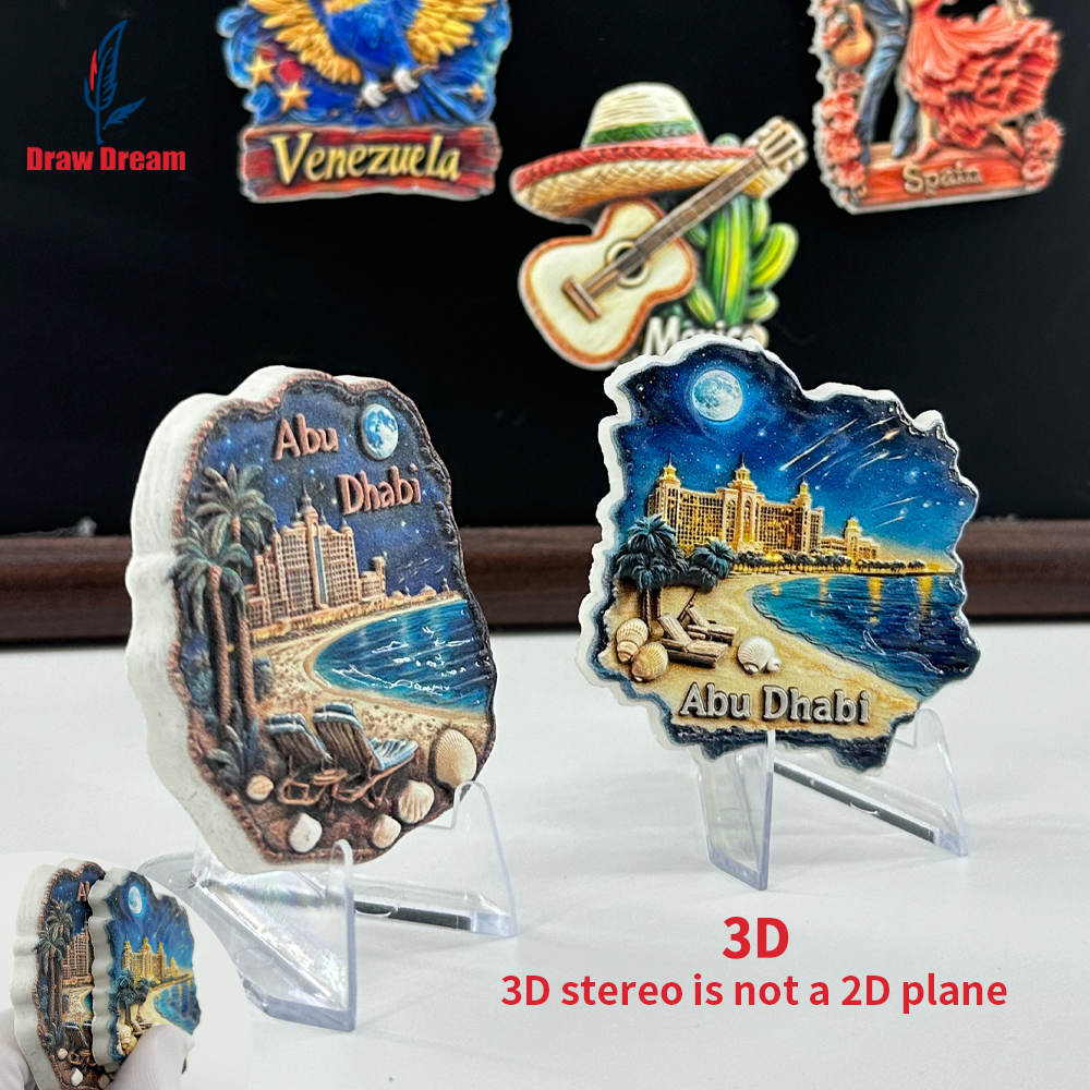 1Pc Dubai Creative 3D Refriger - Home Office Dubai recensie en prijs