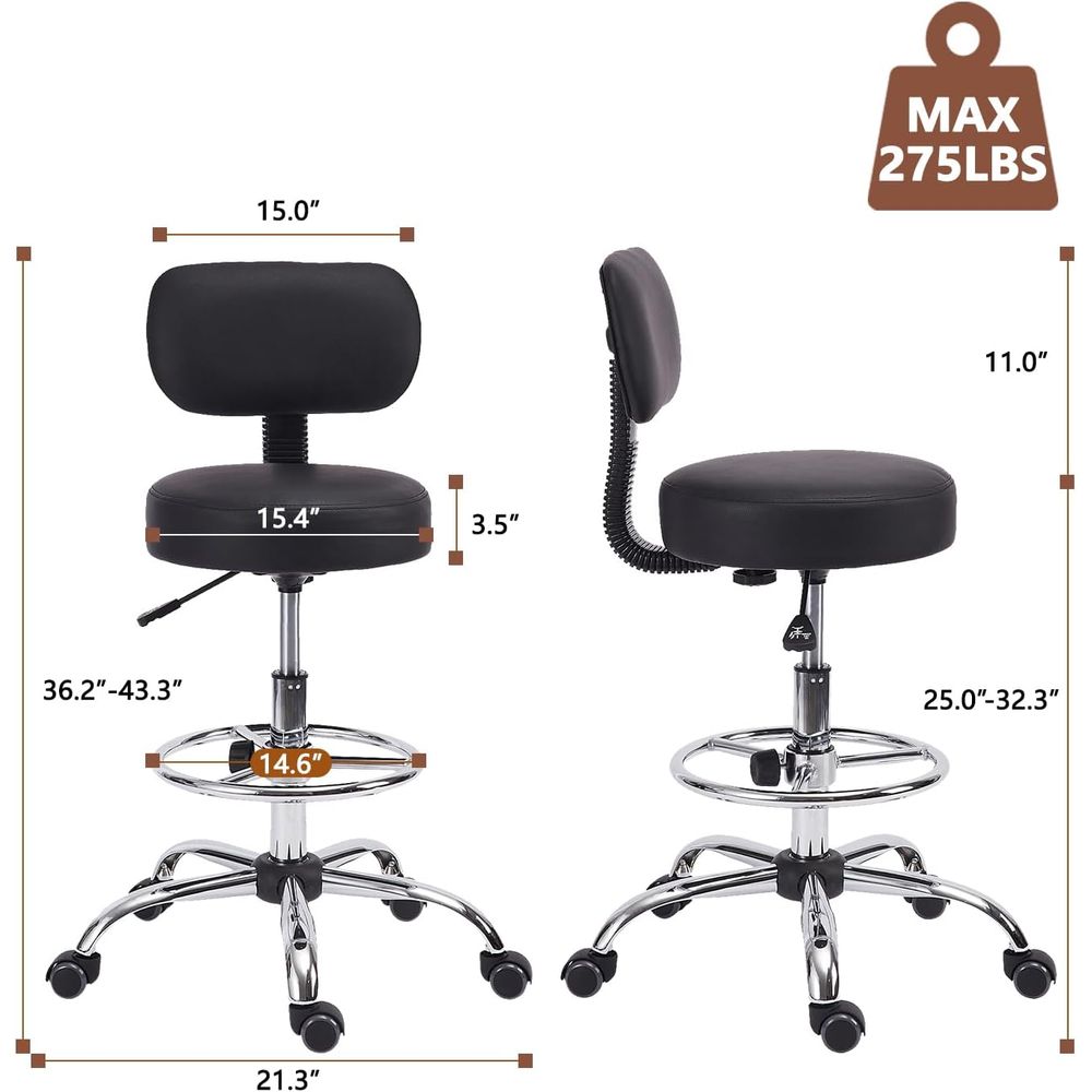 Adjustable Swivel Bar Stool wi - Home Office Kitchen recensie en prijs