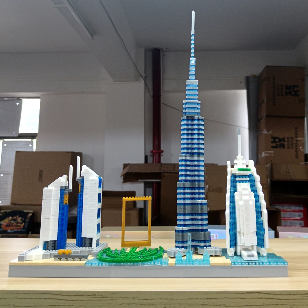 3D Dubai City Skyline Eiffel T - Home Office Dubai recensie en prijs