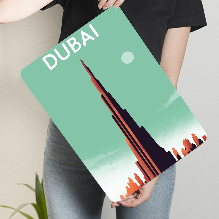 Dubai Skyline Metal Wall Art B - Home Office Dubai recensie en prijs