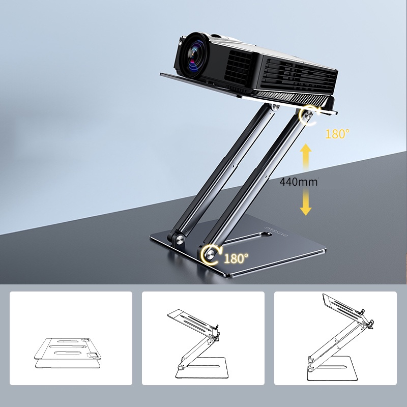 Oatsbasf Desktop Projector Hol - Laptop Stand Foldable recensie en prijs
