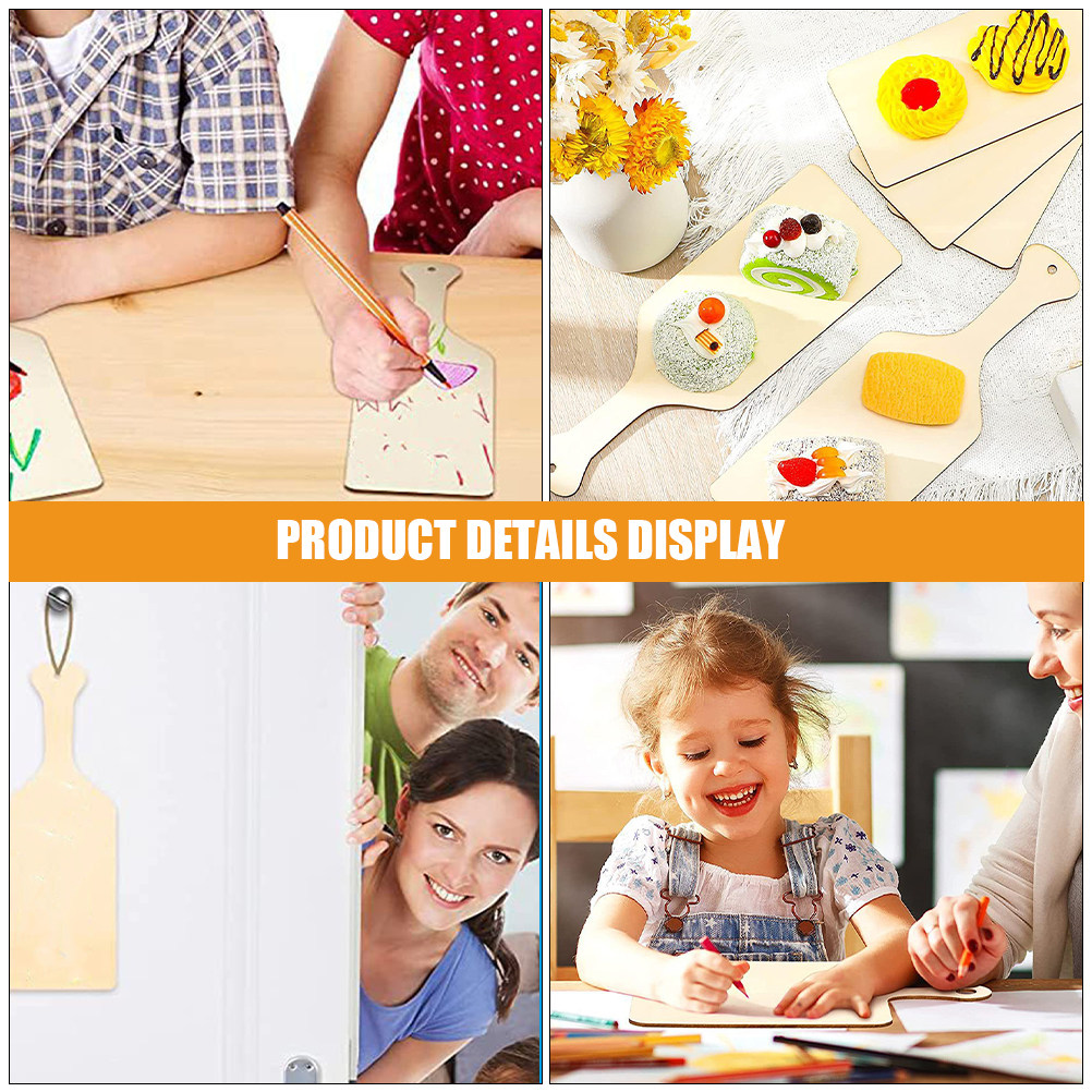 6Pcs Blank Wooden Cutting Boar - Home Office Kitchen recensie en prijs