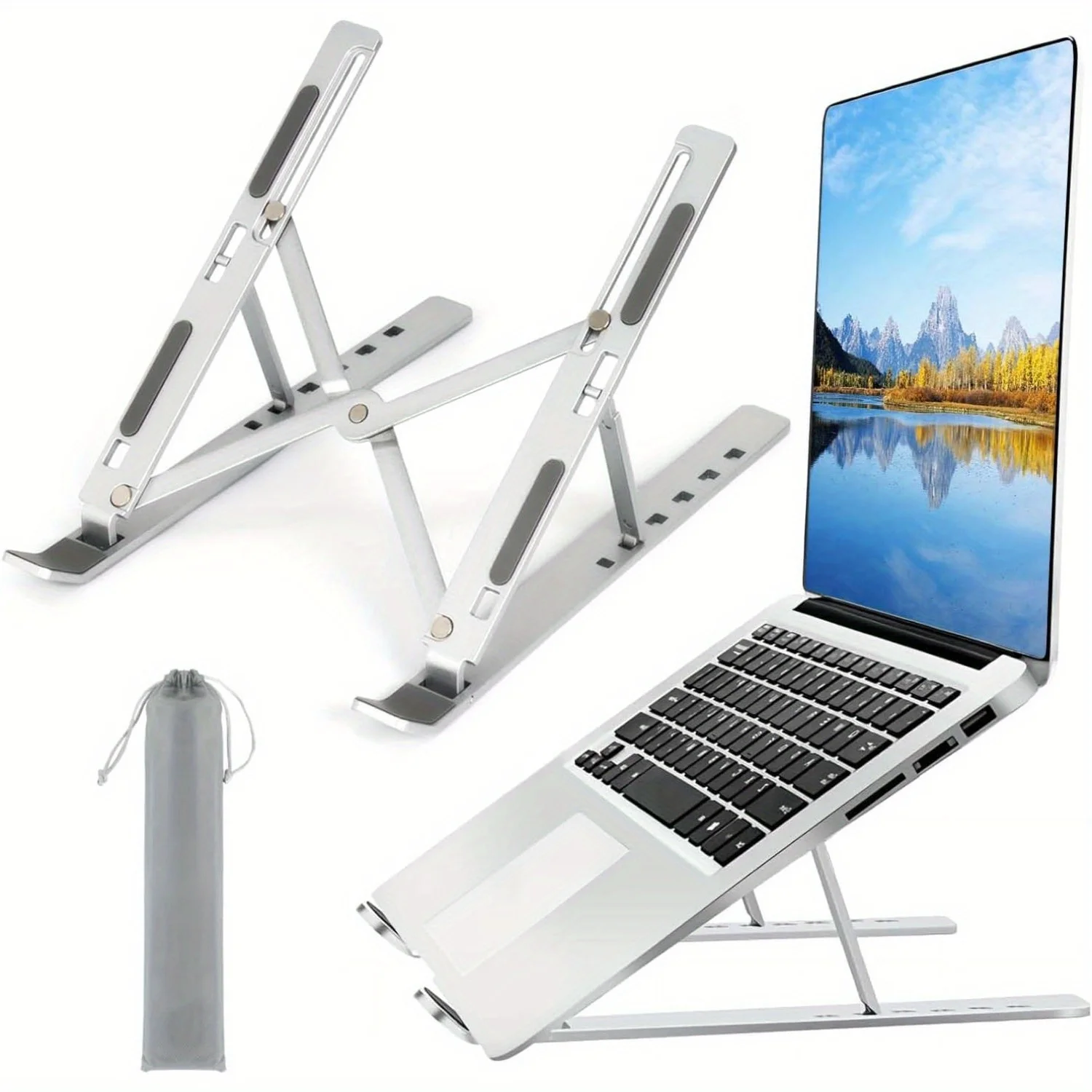 Adjustable Aluminum Laptop Sta - Laptop Stand Foldable recensie en prijs