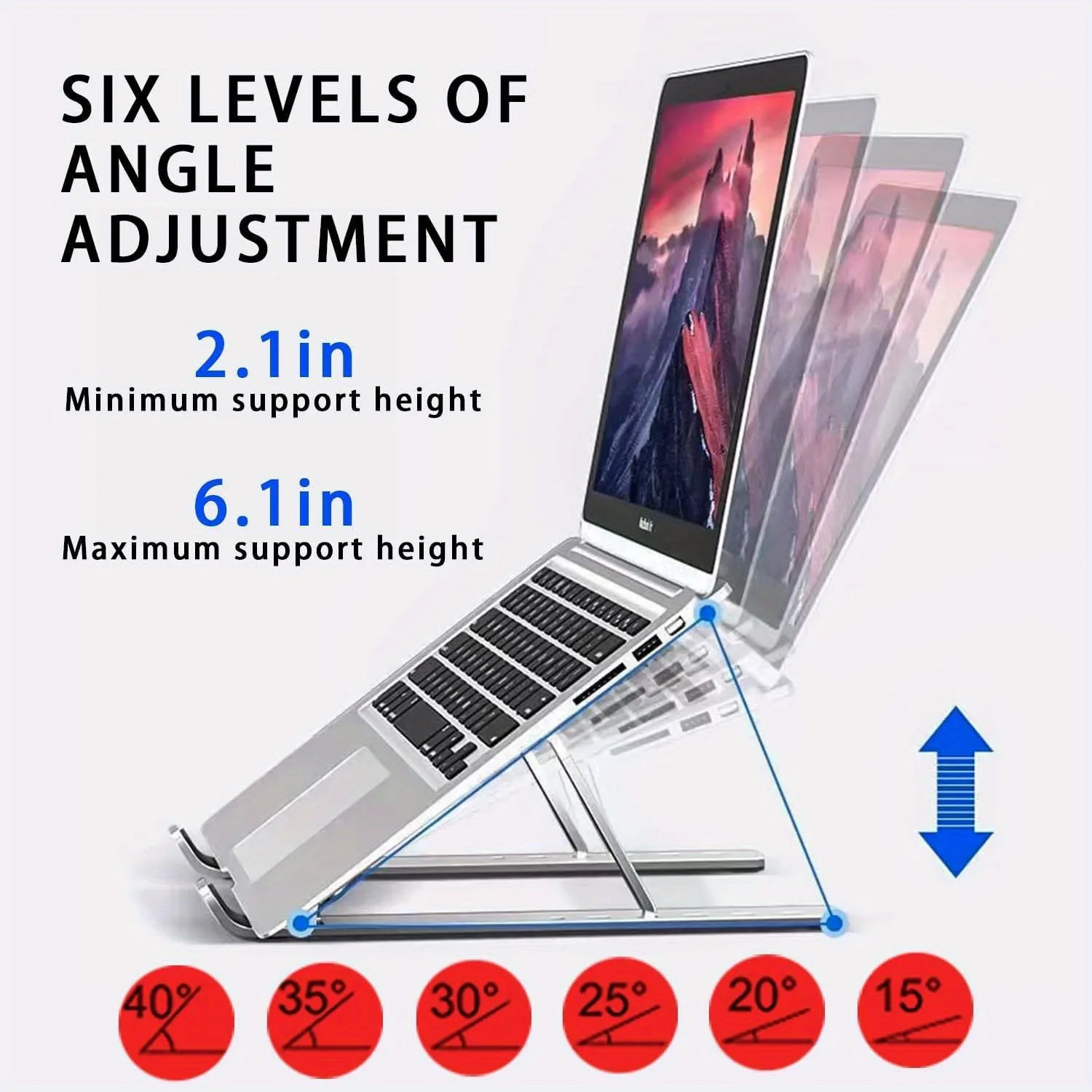 Adjustable Aluminum Laptop Sta - Laptop Stand Foldable recensie en prijs