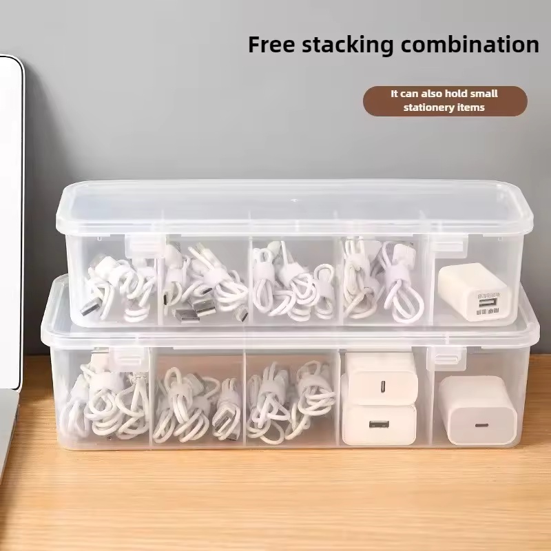 Transparent Data Cable Organiz - Cable Management Box recensie en prijs
