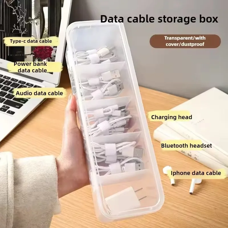 Transparent Data Cable Organiz - Cable Management Box recensie en prijs
