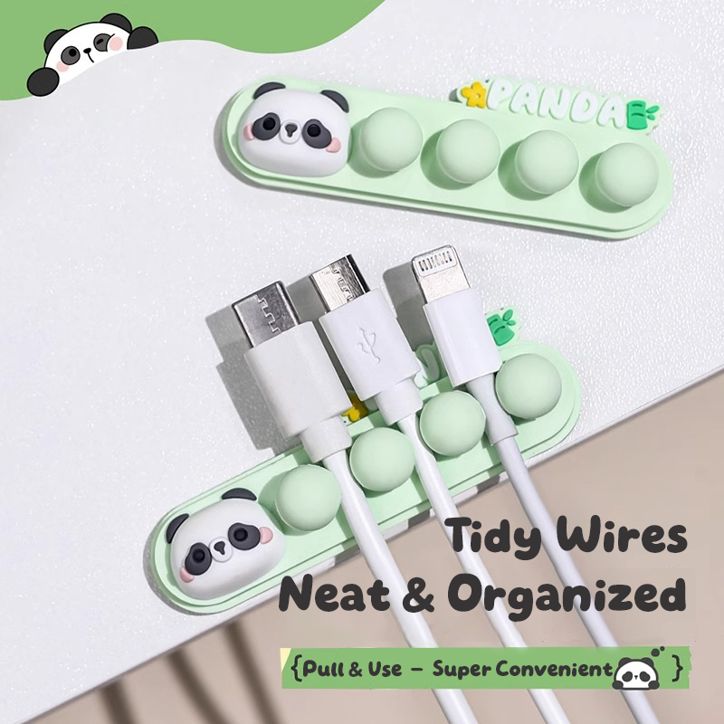 Cartoon Panda Cable Holder: Se - Cable Management Box recensie en prijs