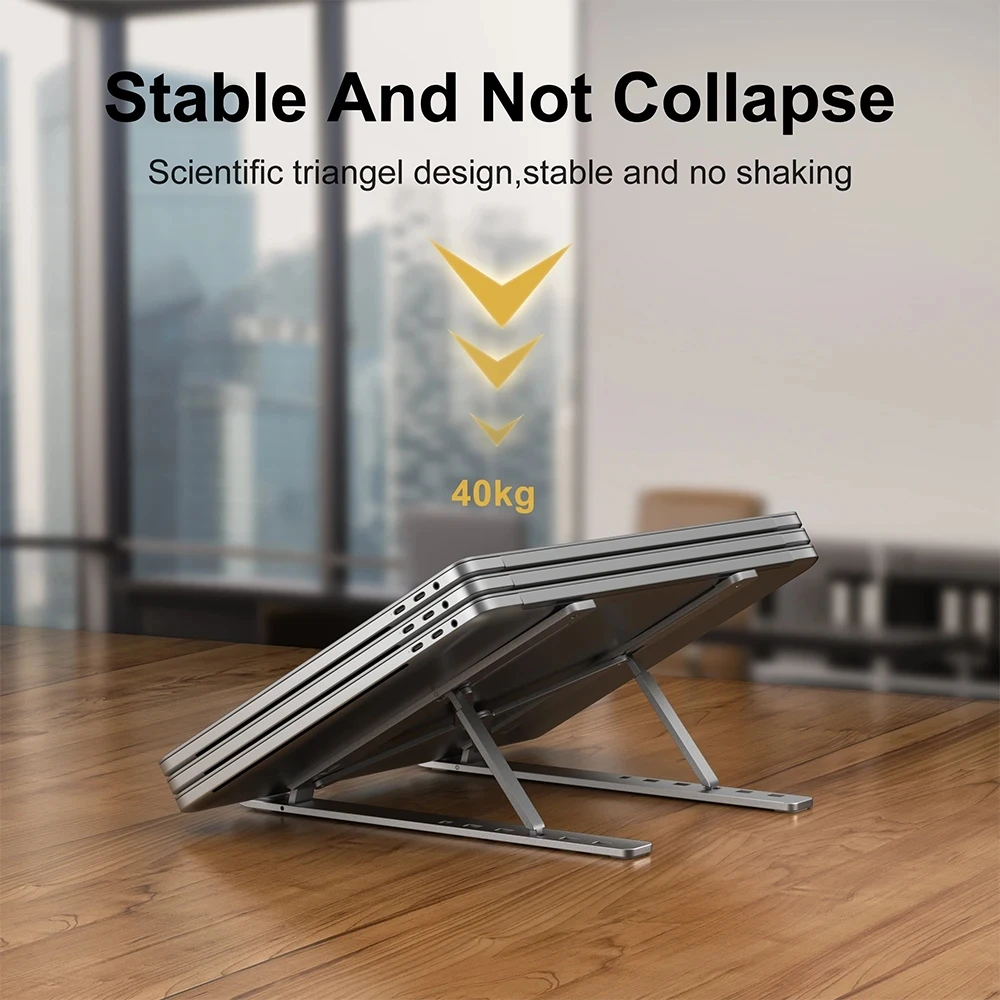 Laptop Stand Aluminum Notebook - Laptop Stand Foldable recensie en prijs