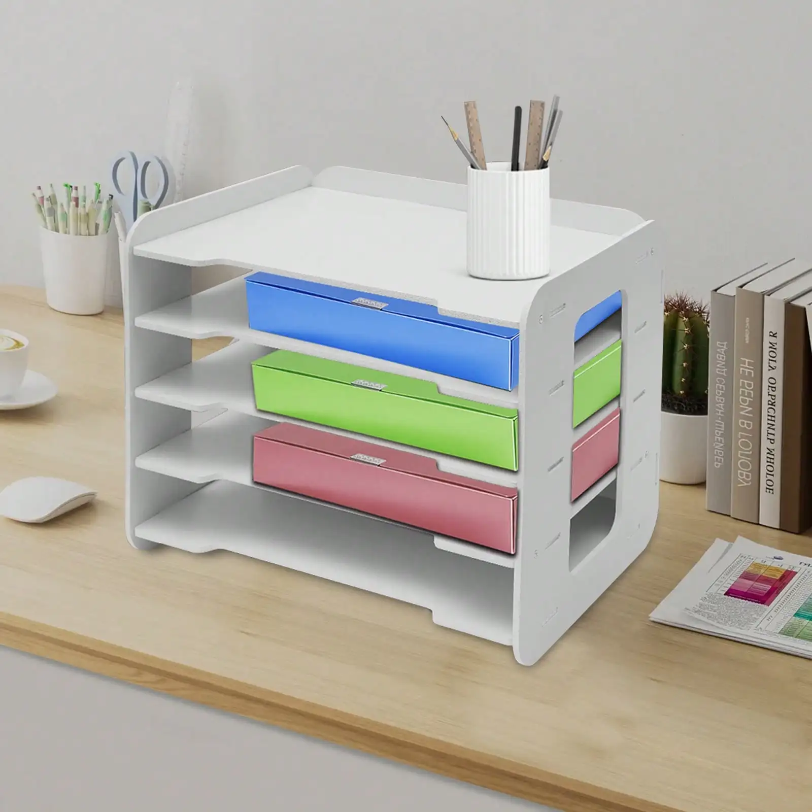 Letter File Organizer, 5-Tier  - Letter Tray Desk recensie en prijs