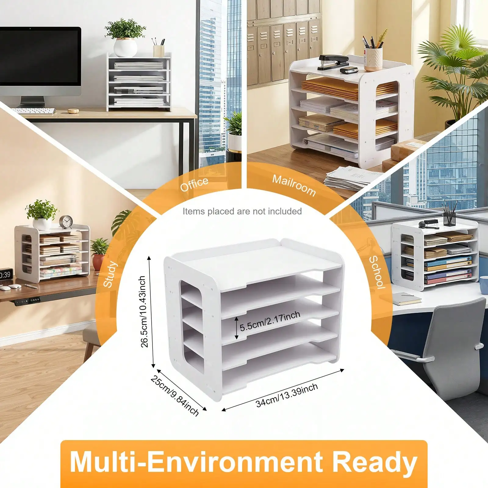 Letter File Organizer, 5-Tier  - Letter Tray Desk recensie en prijs