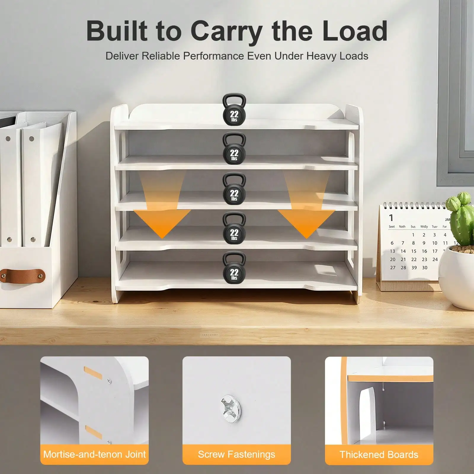 Letter File Organizer, 5-Tier  - Letter Tray Desk recensie en prijs