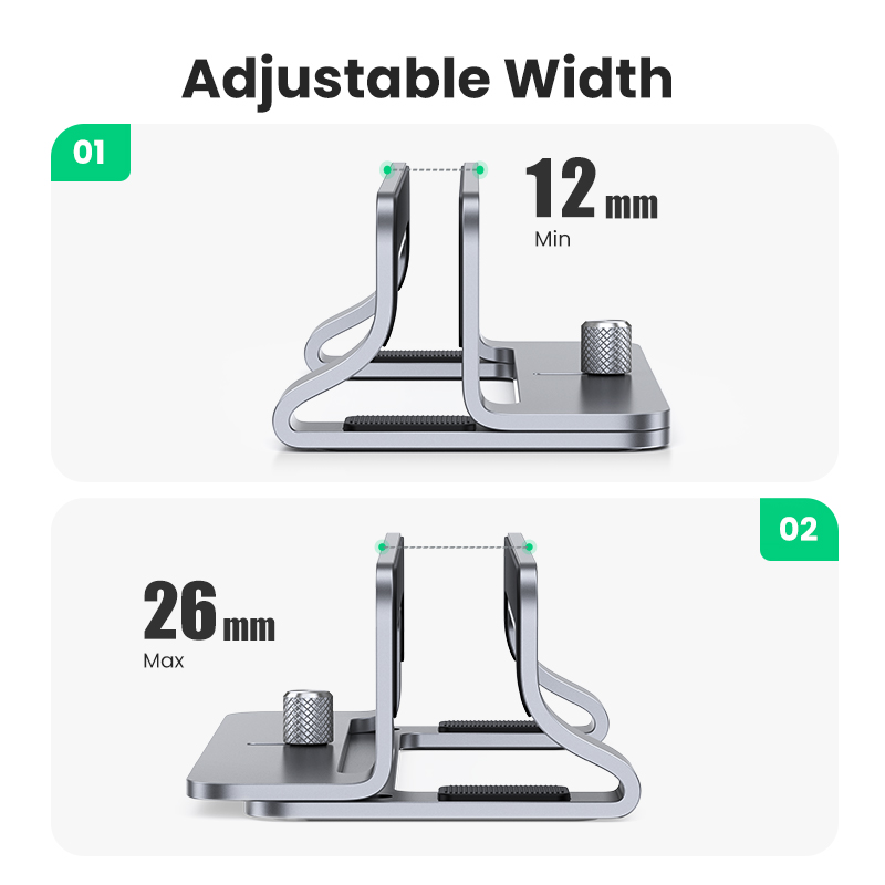 UGREEN Vertical Laptop Stand H - Laptop Stand Foldable recensie en prijs