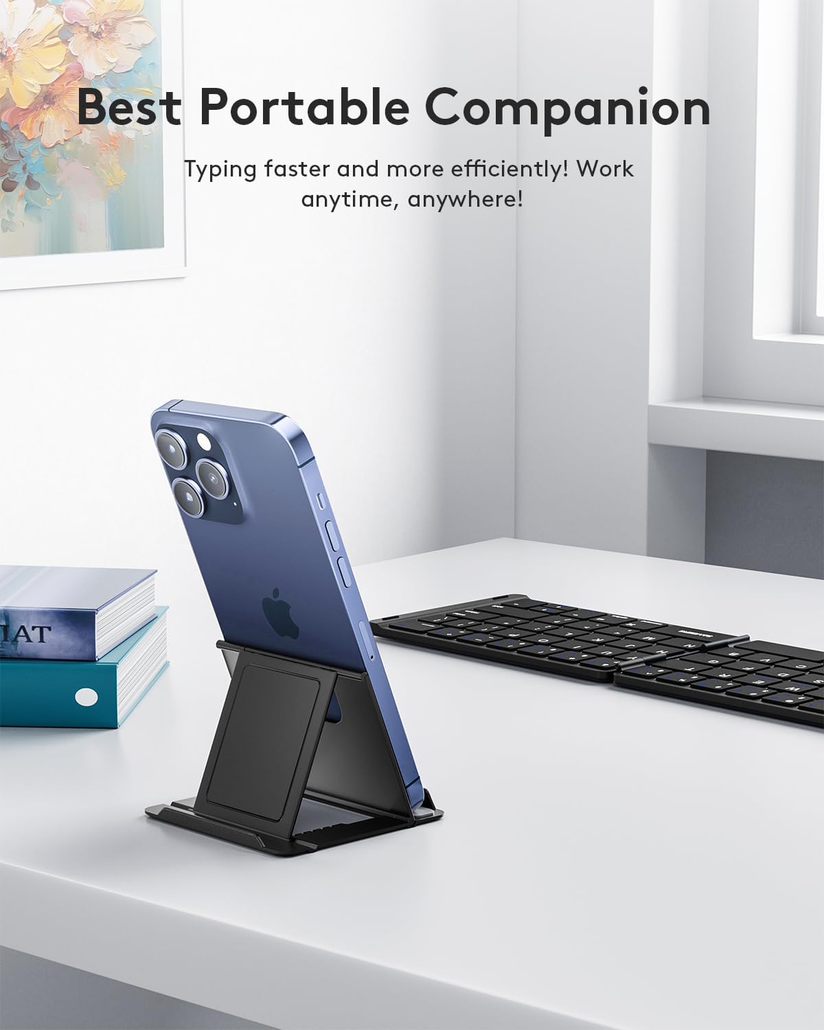 Foldable Bluetooth Keyboard -  - Laptop Stand Foldable recensie en prijs