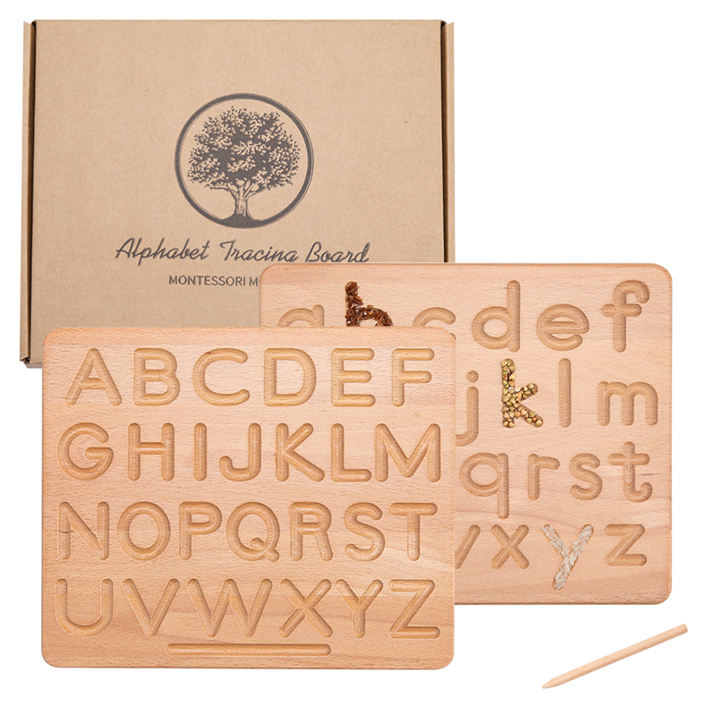 Montessori Language Toy Double - Letter Tray Desk recensie en prijs