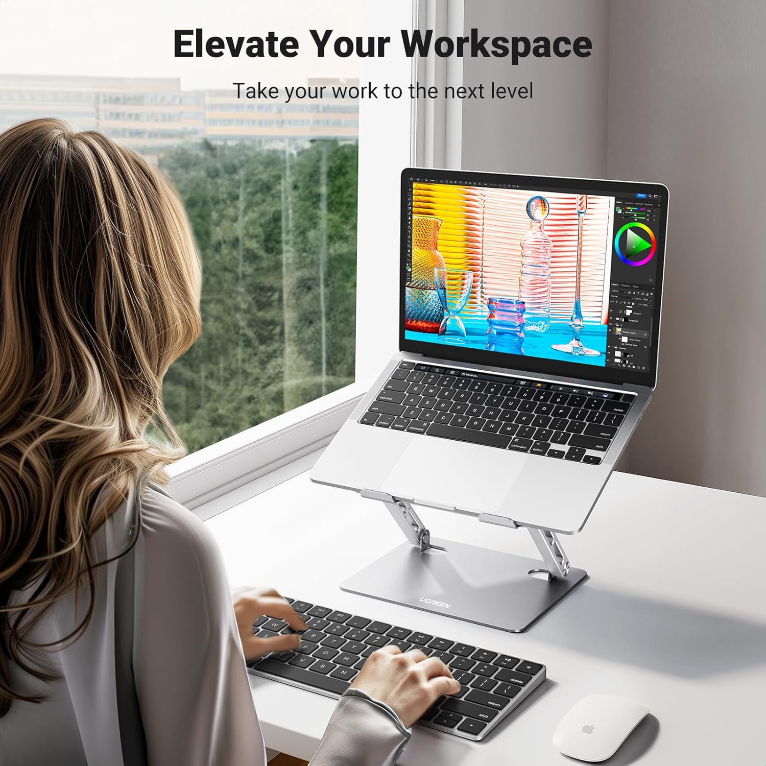 UGREEN Laptop Stand, Adjustabl - Laptop Stand Foldable recensie en prijs