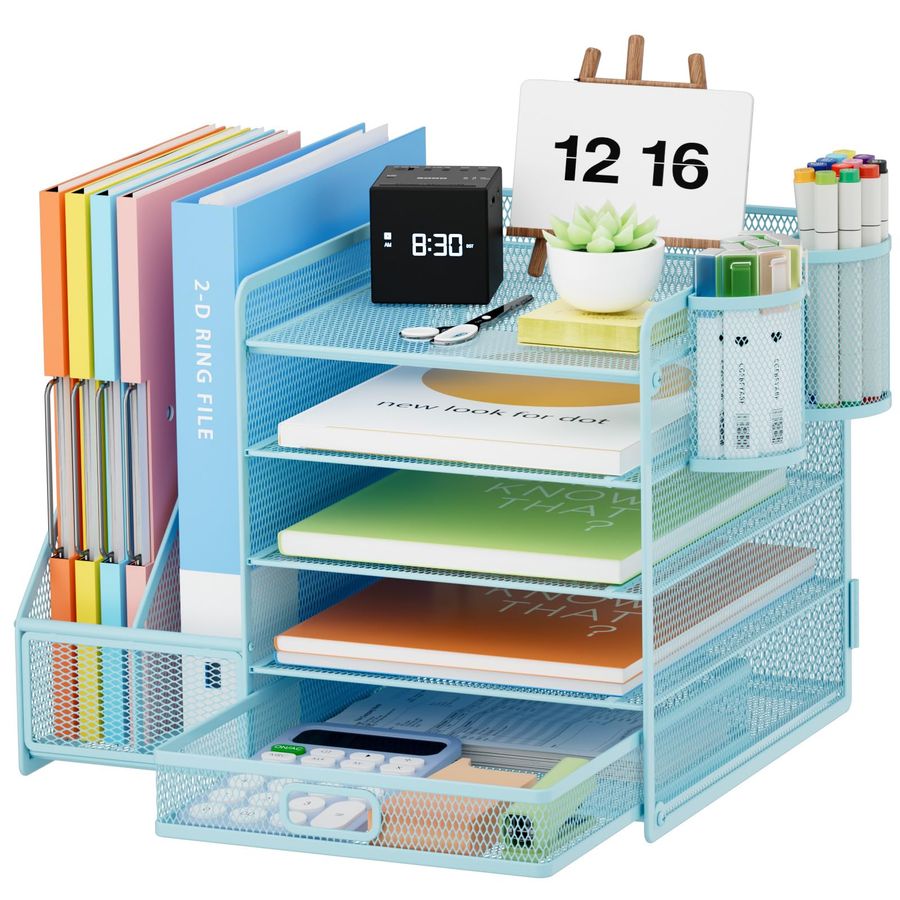 Desk Organizer with File Holde - Letter Tray Desk recensie en prijs
