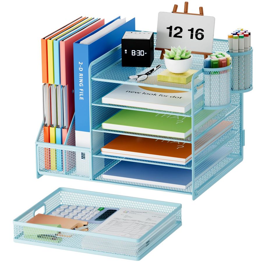 Desk Organizer with File Holde - Letter Tray Desk recensie en prijs