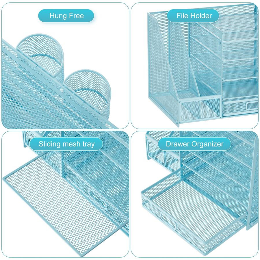 Desk Organizer with File Holde - Letter Tray Desk recensie en prijs